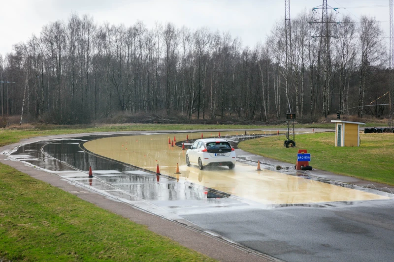 Halmstads trafikövningsplats, Kristinehedsbanan