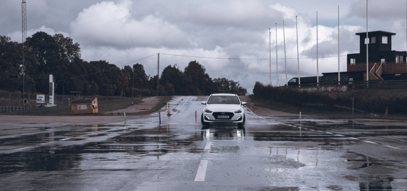 Halmstads trafikövningsplats, Kristinehedsbanan